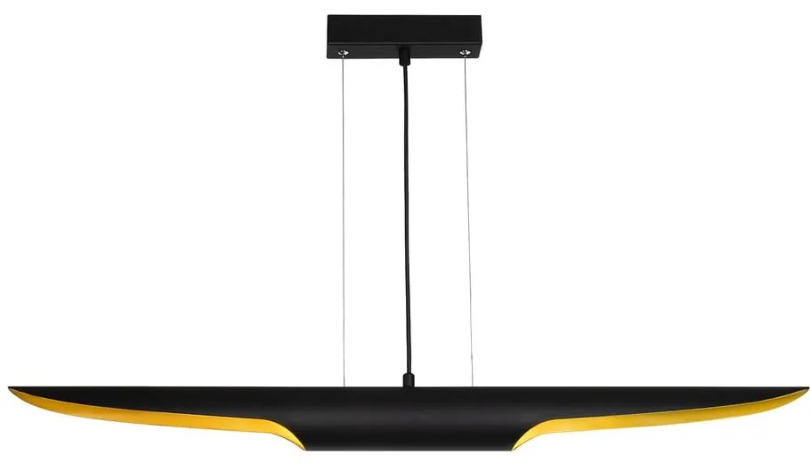 Čierne závesné svietidlo Opviq lights Efsun