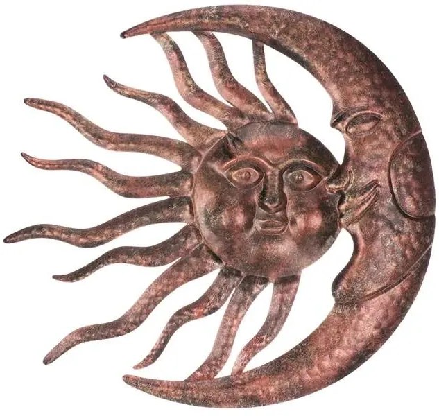 Kovová nástenná dekorácia 51x55cm