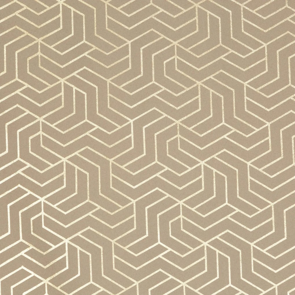 ZÁVES NA KRÚŽKOCH SEMI 140X250 CM VZOROVANÁ