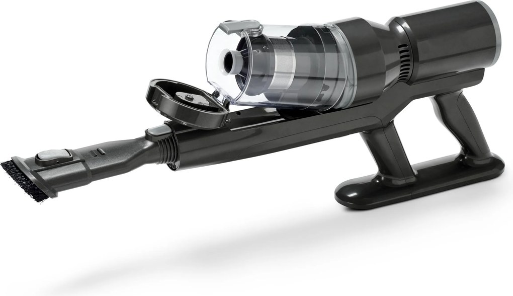 Akumulátorový vysávač, čierny