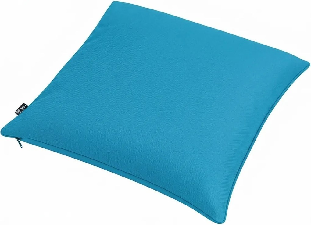 Vonkajší vankúš CALINO 45x45 cm, azurový