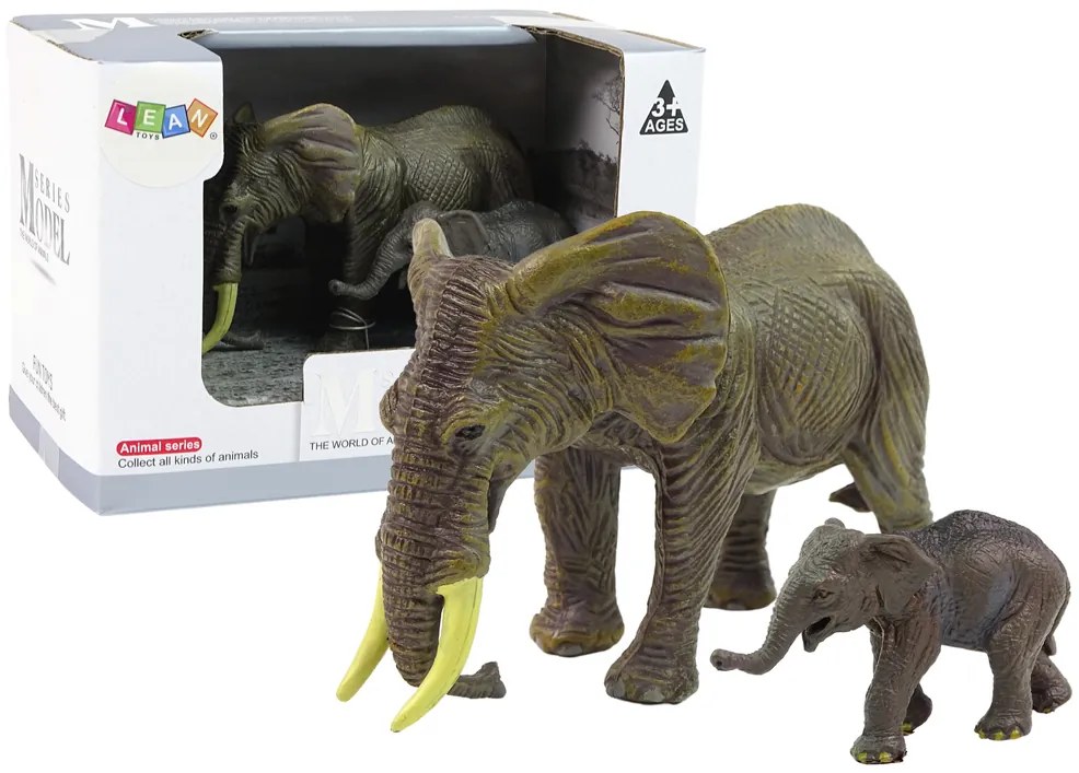 Lean Toys Sada figúrok – Slony