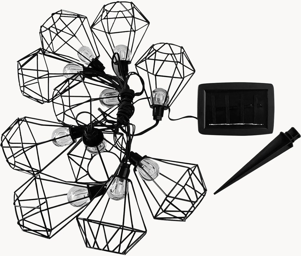 Solárna svetelná LED reťaz Mily