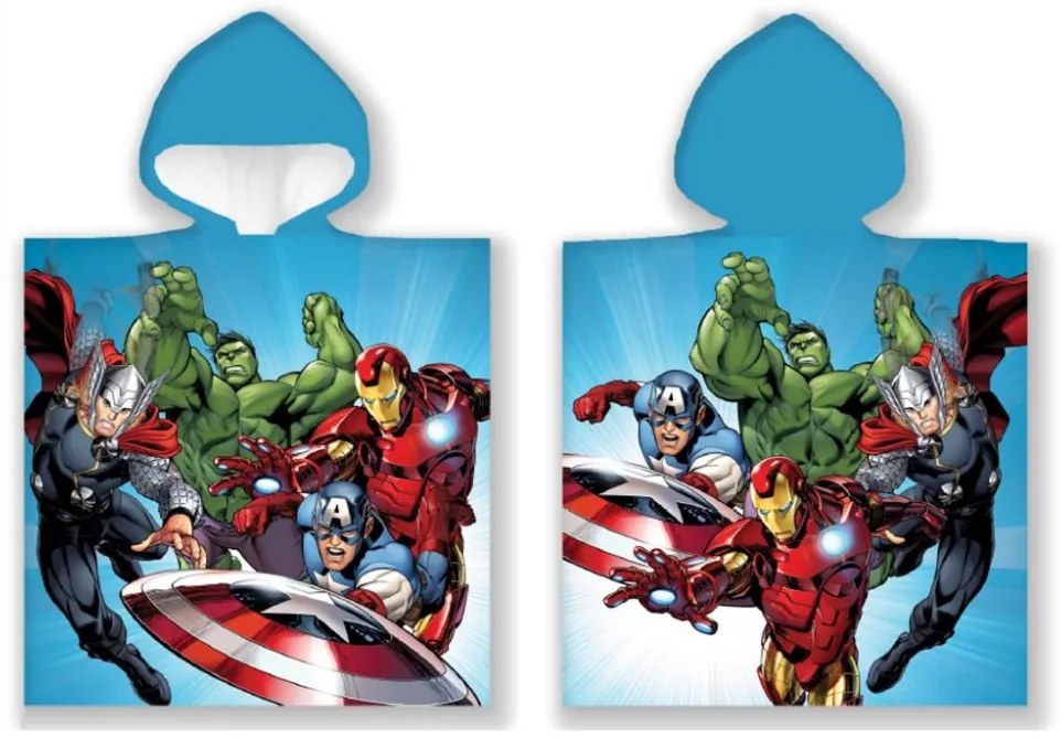 Detské pončo Avengers Super Heroes