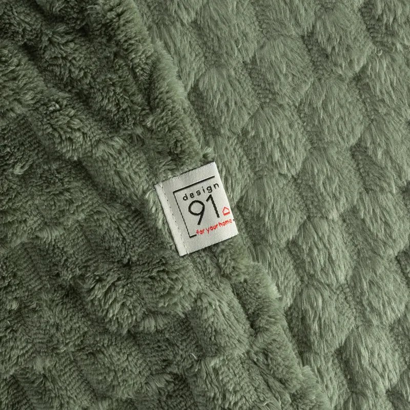 Dekorstudio Deka CINDY6 v olivovozelenej farbe Rozmer deky: 200x220cm