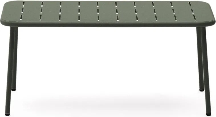 Oceľový Záhradný konferenčný stolík 50x90 cm Zivia – Kave Home