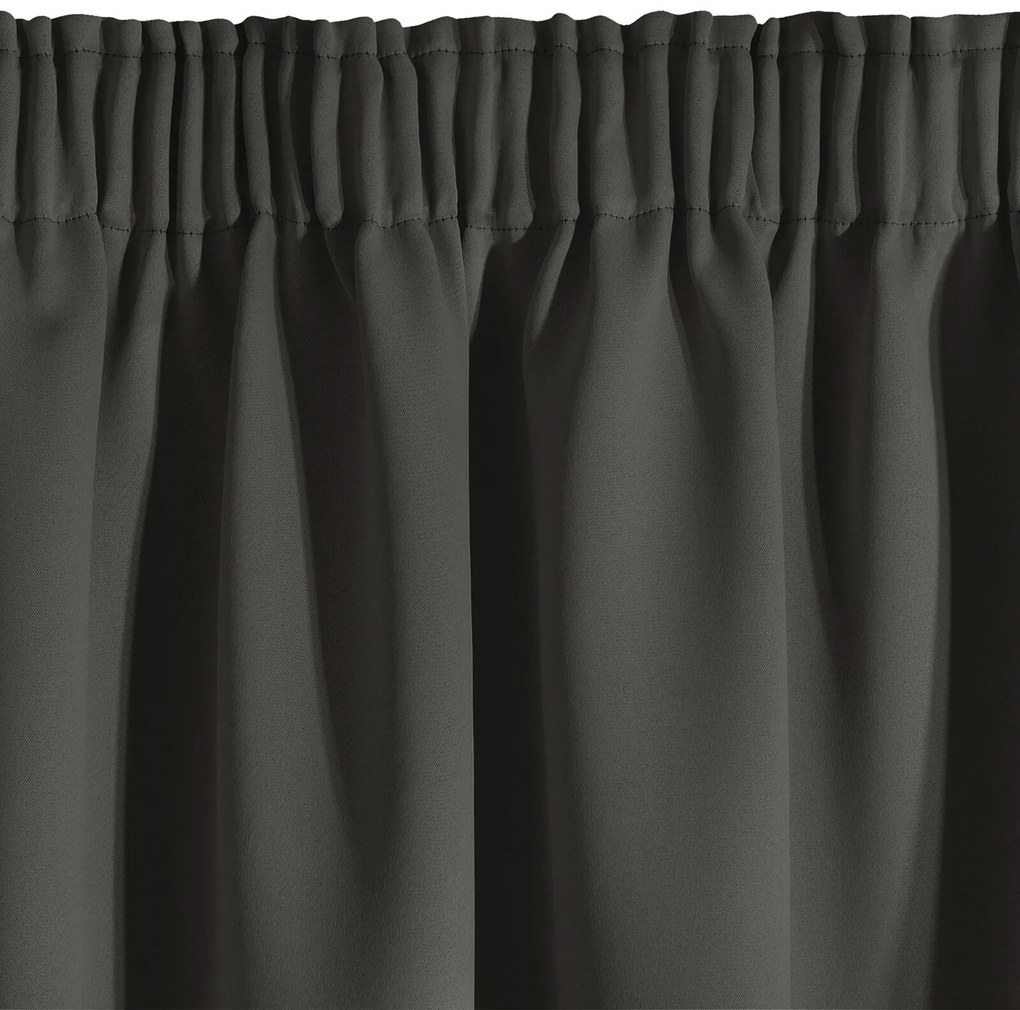 ZATEMŇOVACÍ ZÁVES NA PÁSKE BLACKOUT 140X270 CM GRAFITOVÁ