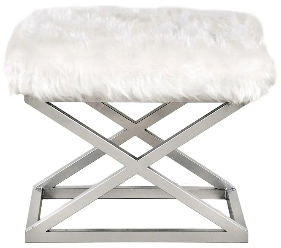 Stolička Capraz Plush White