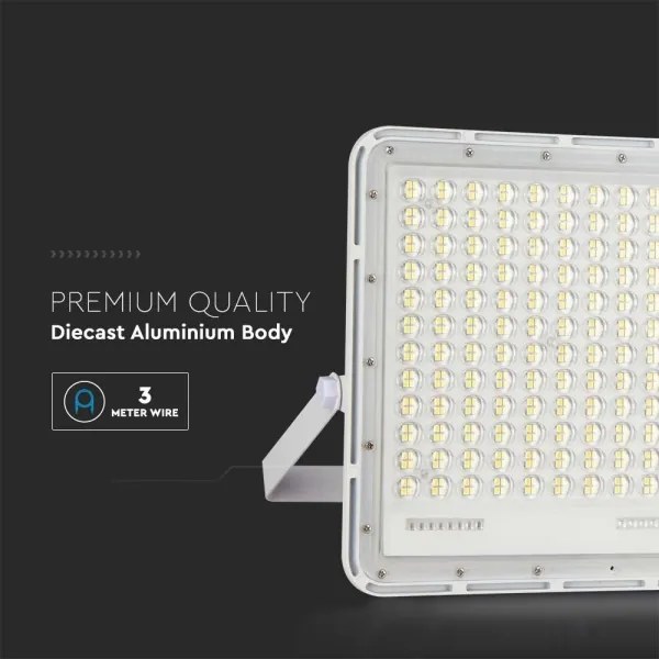 LED Vonkajší solárny reflektor LED/30W/3,2V 4000K biela + DO