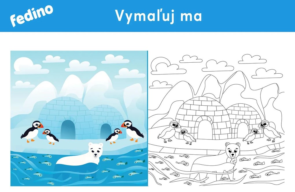 Omaľovánky – balík 1(20ks) – platený