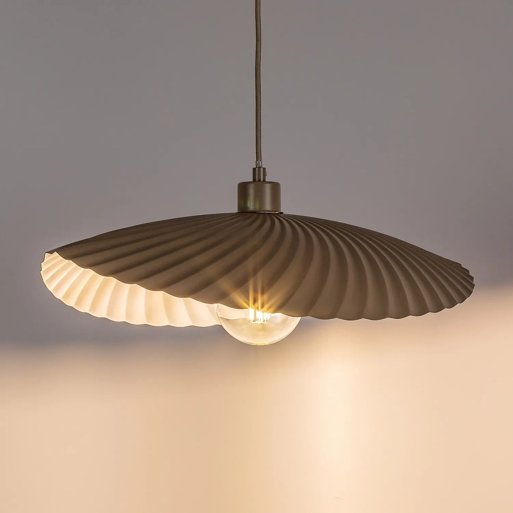 Rabalux BRIDGET závesný luster, béžová farba, priemer 47 cm