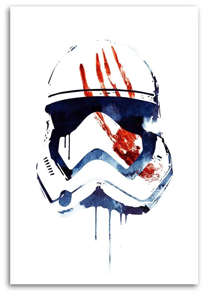 Gario Obraz na plátne Star Wars, krvavý stormtrooper - Robert Farkas Rozmery: 40 x 60 cm