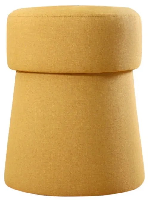 Taburet v horčicovej farbe Beans – Artie