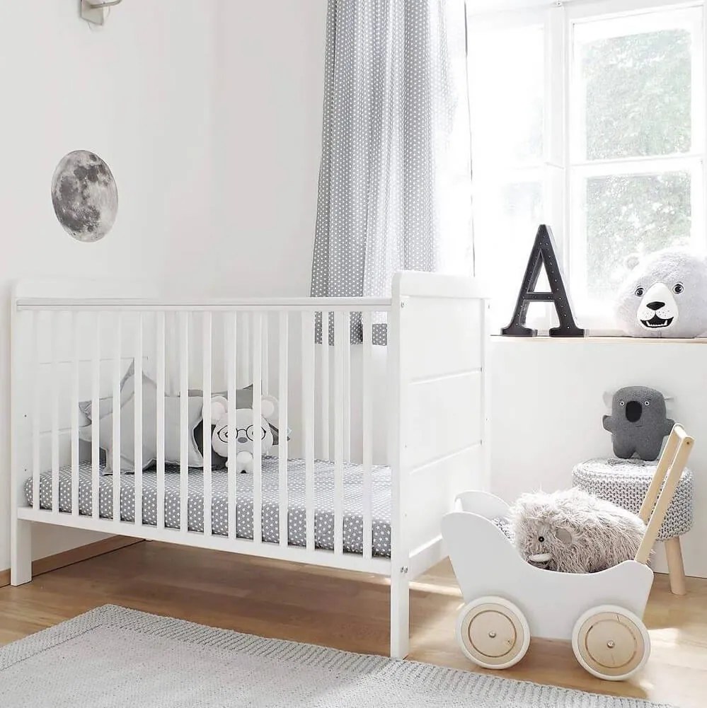 WO Detská postieľka Modern Cot 120x60 Variant úložný box: Bez úložného boxu