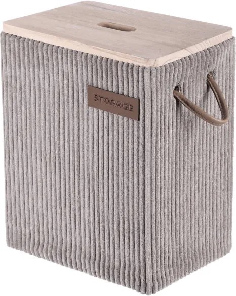 Set piatich košov na prádlo sivý DT3000 GREY (5 ks)