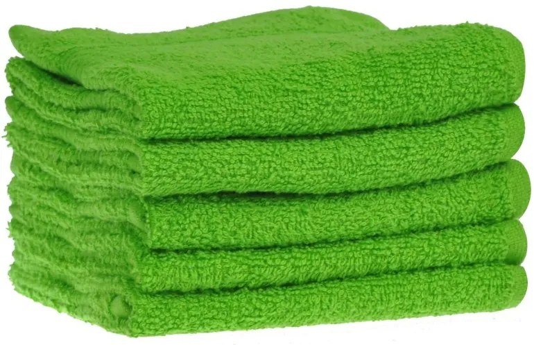 Detský uterák bavlnený 30x50 zelený EMI