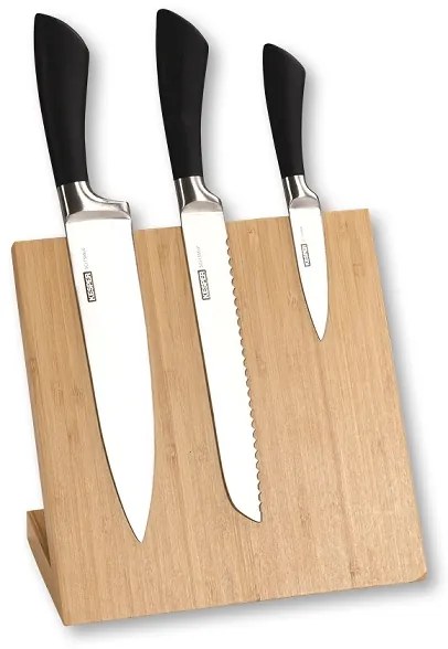 Kesper Bambusový magnetický stojan na nože BAMBOO