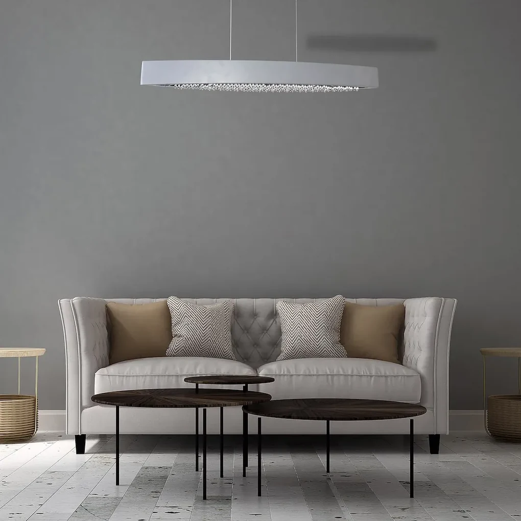 Závesné LED svietidlo Bocca, 1x LED 24w, 4000k, s
