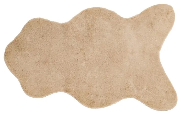 Pieskovohnedá umelá kožušina Tiseco Home Studio Rabbit, 60 × 90 cm