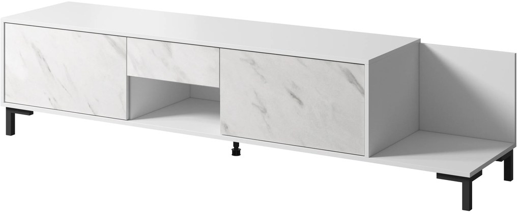 Cama Marmo TV stolík - biela
