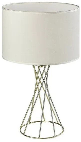 Rabalux 74081 stolná lampa Nivra, zlatá