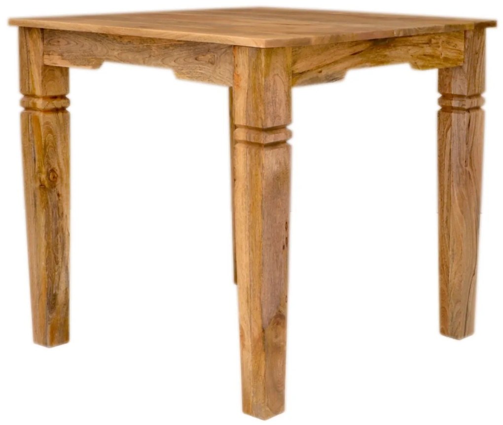 furniture-nabytek.cz - Dřevěný kuchyňský stůl z masivu mango 80x80