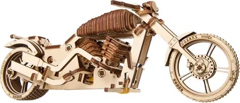 Ugears 3D mechanické puzzle Motorka 189 ks