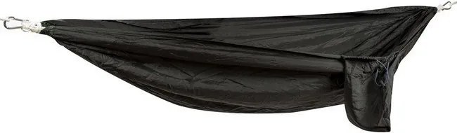 Vekr hojdacia sieť hamak 210 x 140 cm Čierna