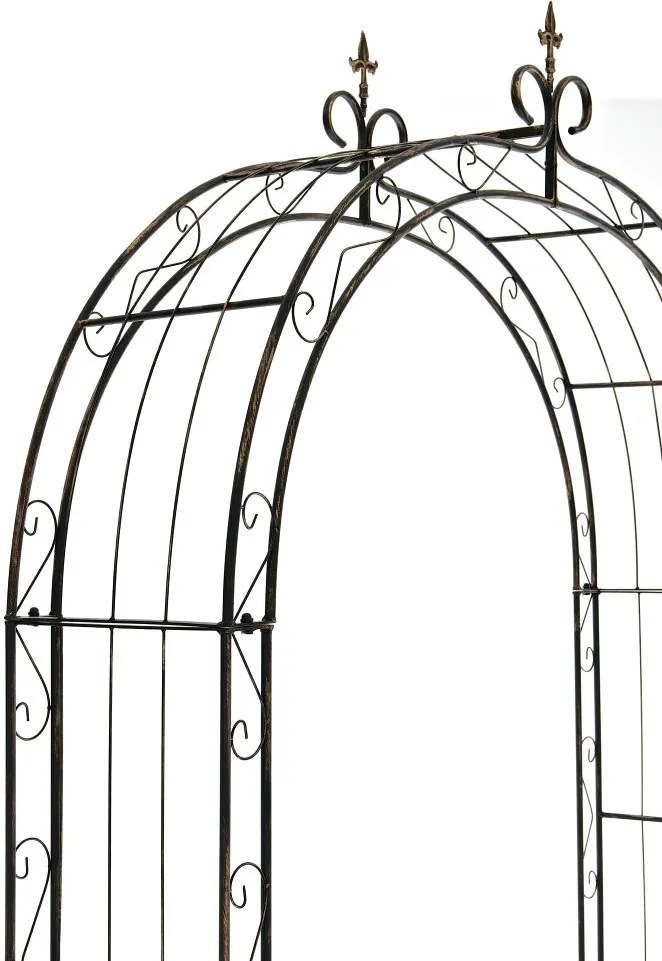 Oblúk na ruže Shines - Bronzová