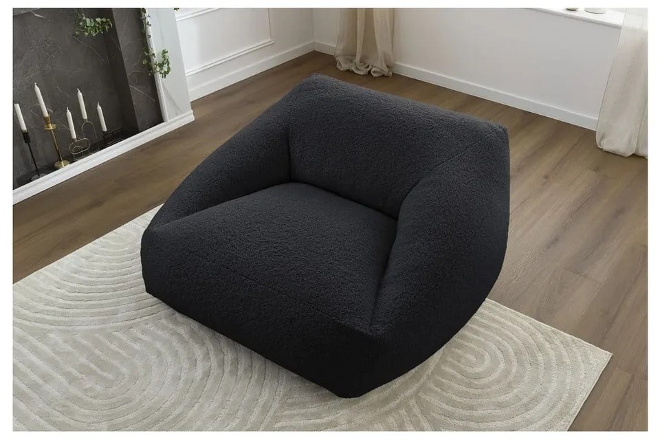 Čierny sedací vak Lilibet – Bobochic Paris