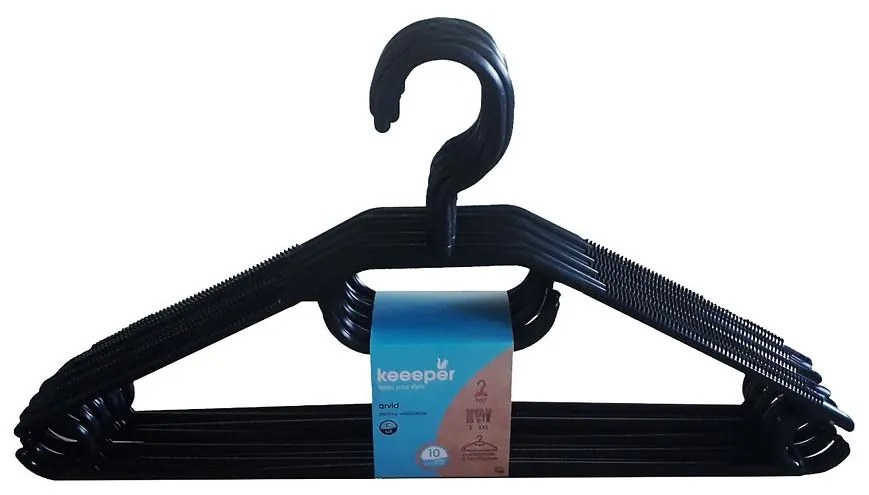 Sada vešiakov 10 ks arvid