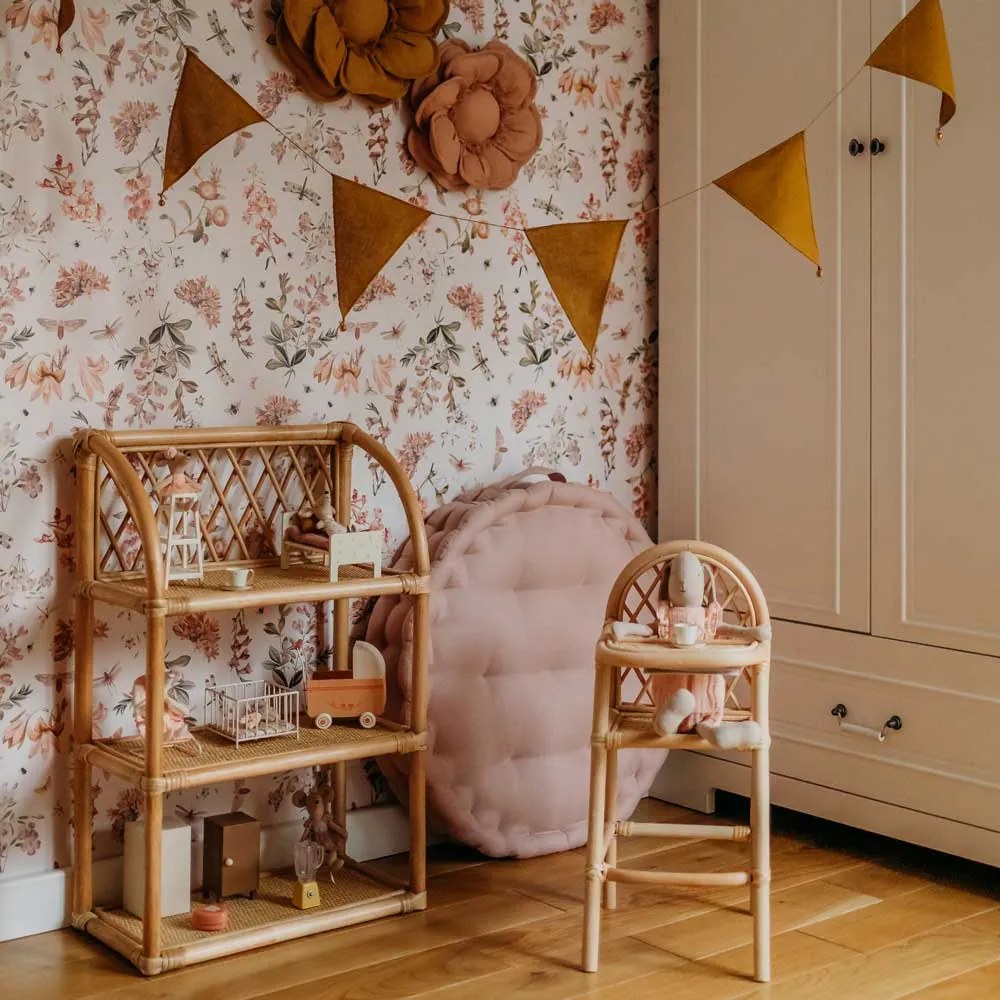 Tapeta botanické príbehy béžová 280×50 cm