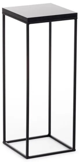 Stojan na kvety BASICLOFT 60x24 čierna