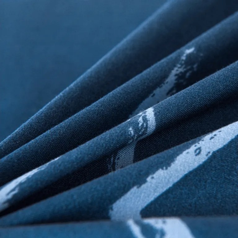 Flanelové obliečky z mikrovlákna STARMISS tmavomodré Rozmer obliečky: 70 x 90 cm | 140 x 220 cm