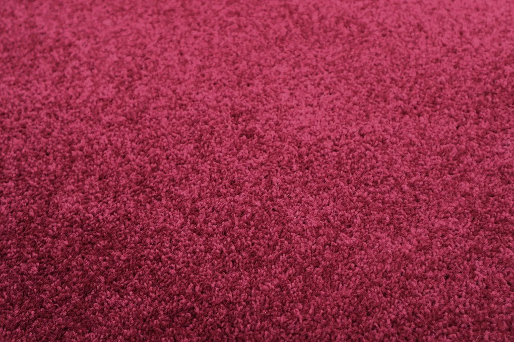 Vopi koberce Vianočný kusový koberec Eton vínovo červený kruh - 57x57 (priemer) kruh cm