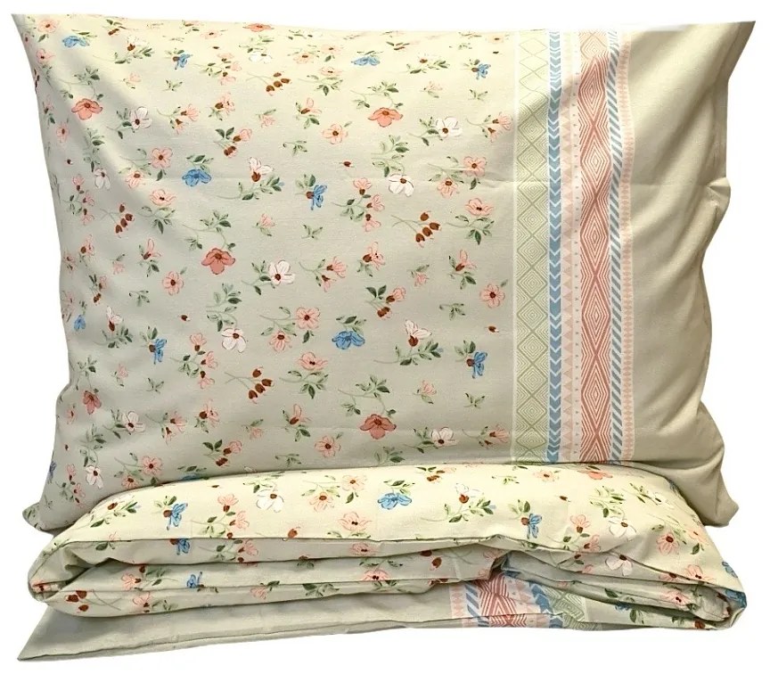 Obliečky bavlnené Darina 200x140cm+90x70cm TiaHome