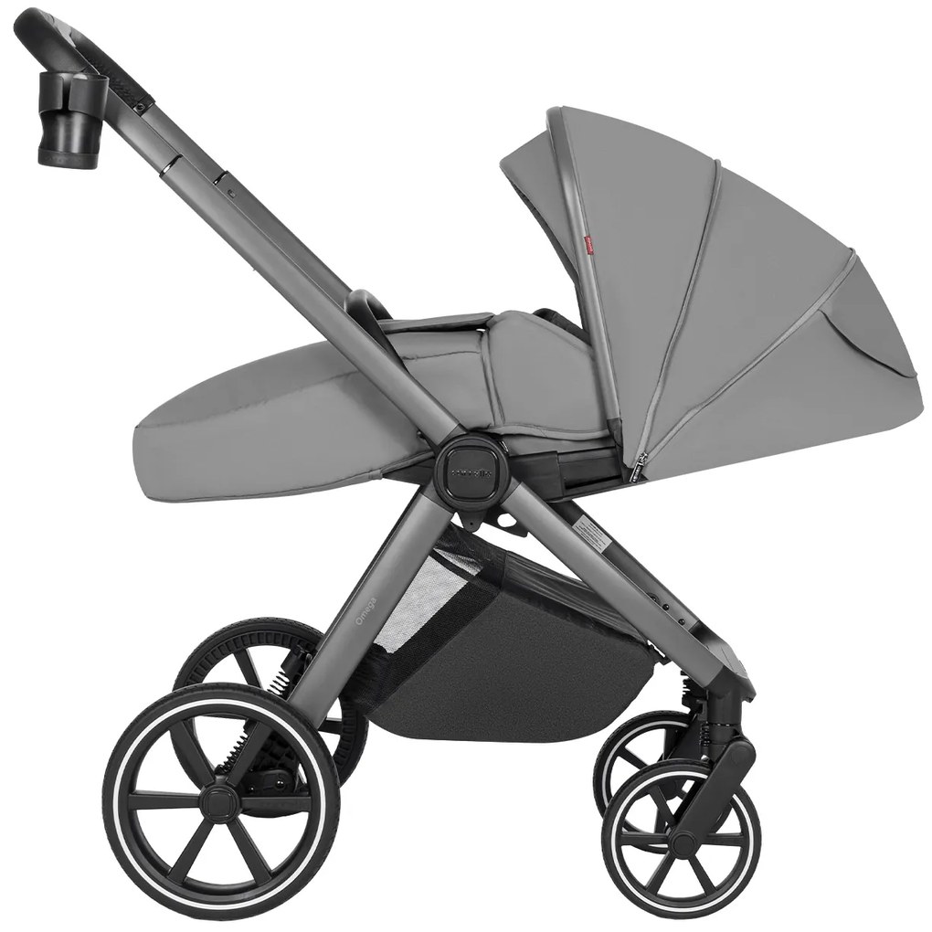 Detský kočík 2v1 CARRELLO Omega CRL-6531 Cliff Grey