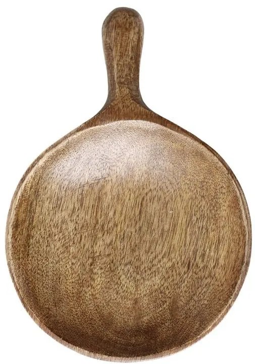 Drevený servírovací podnos s rukoväťou Tours Tray - 20*14*2 cm