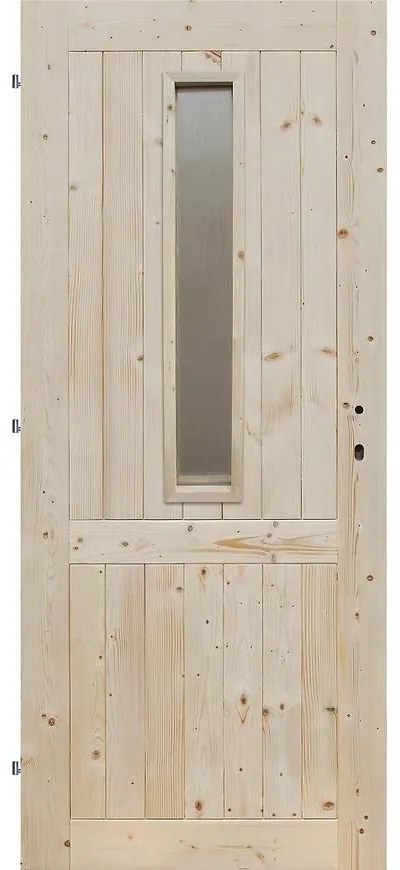 Palubkové dvere 1S 90L smrek