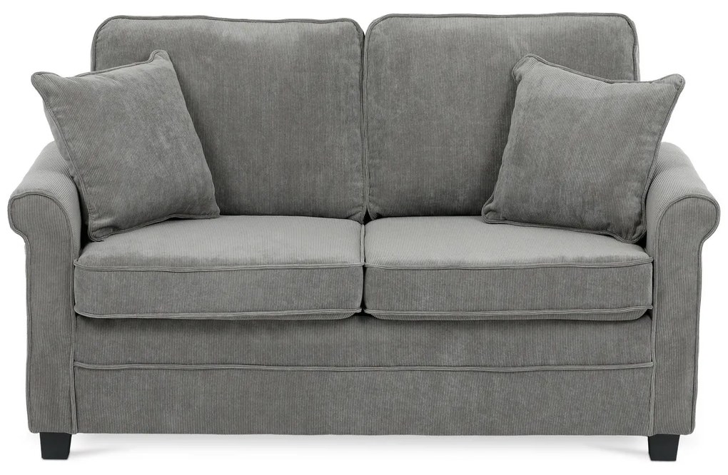 Dvojmiestna pohovka ASB-4170 GREY2, manžestr, sivá