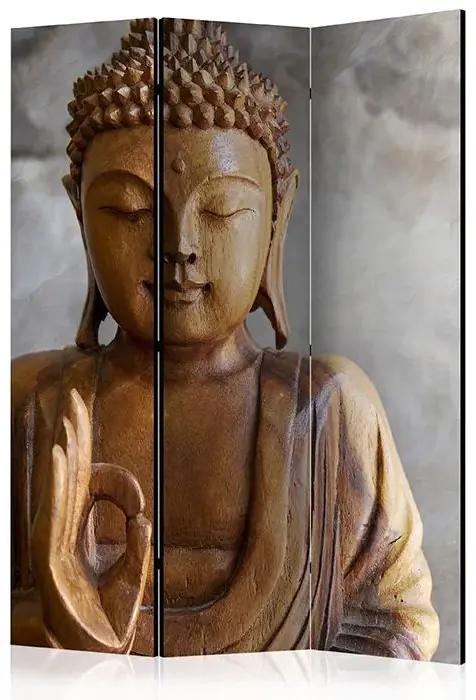 Paraván - Buddha [Room Dividers] Veľkosť: 135x172, Verzia: Akustický