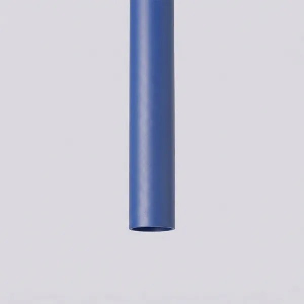 Sollux SL.2125 - Závesné svietidlo PASTELO na lanku 1xG9/8W/230V modrá