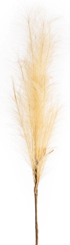 Dekoračný kvet 100 cm, dĺžka trávy 60 cm zlatá