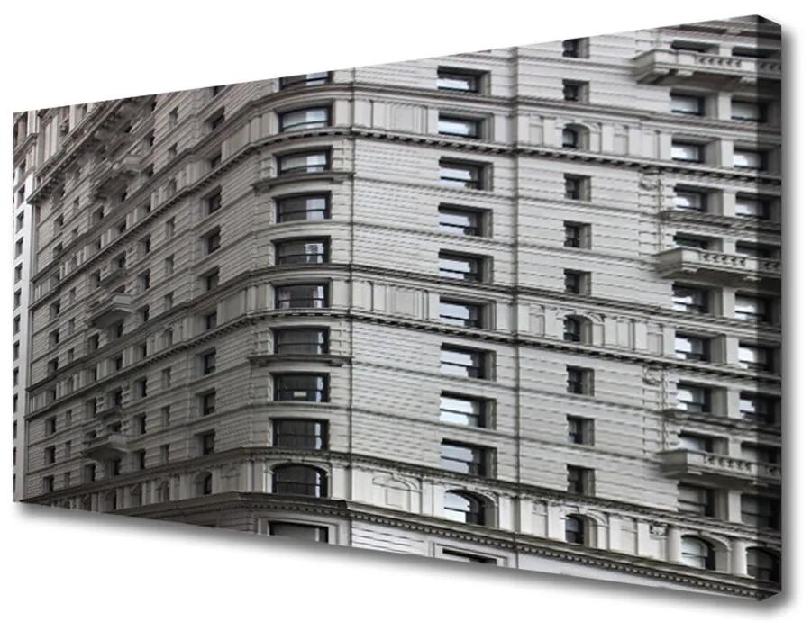 Obraz na plátne Budovy domy 125x50 cm