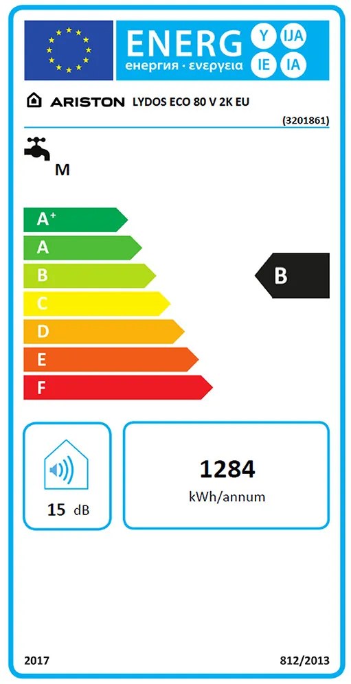 ARISTON LYDOS ECO 80 V 2K EU Ohrievač vody elektrický zásobníkový 3201861