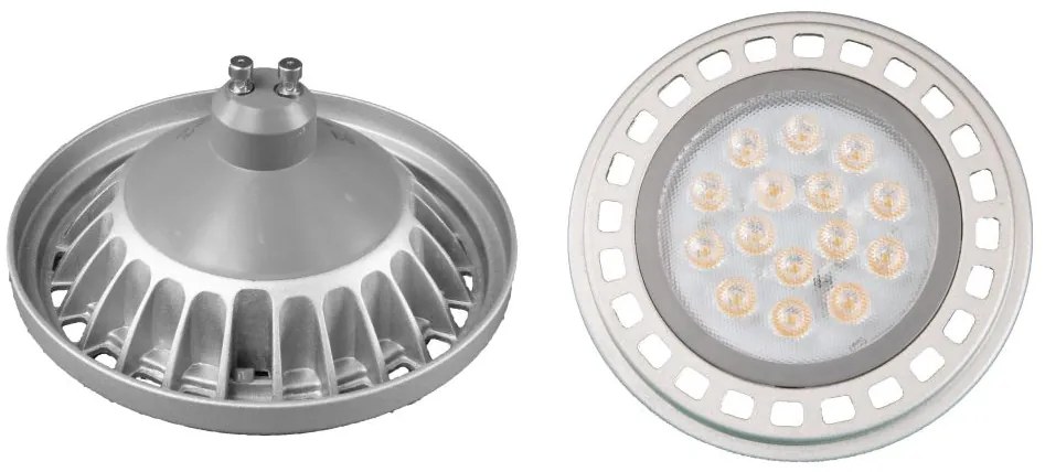 T-LED LED žiarovka GU10 AR111 15W Farba svetla: Teplá biela 035431