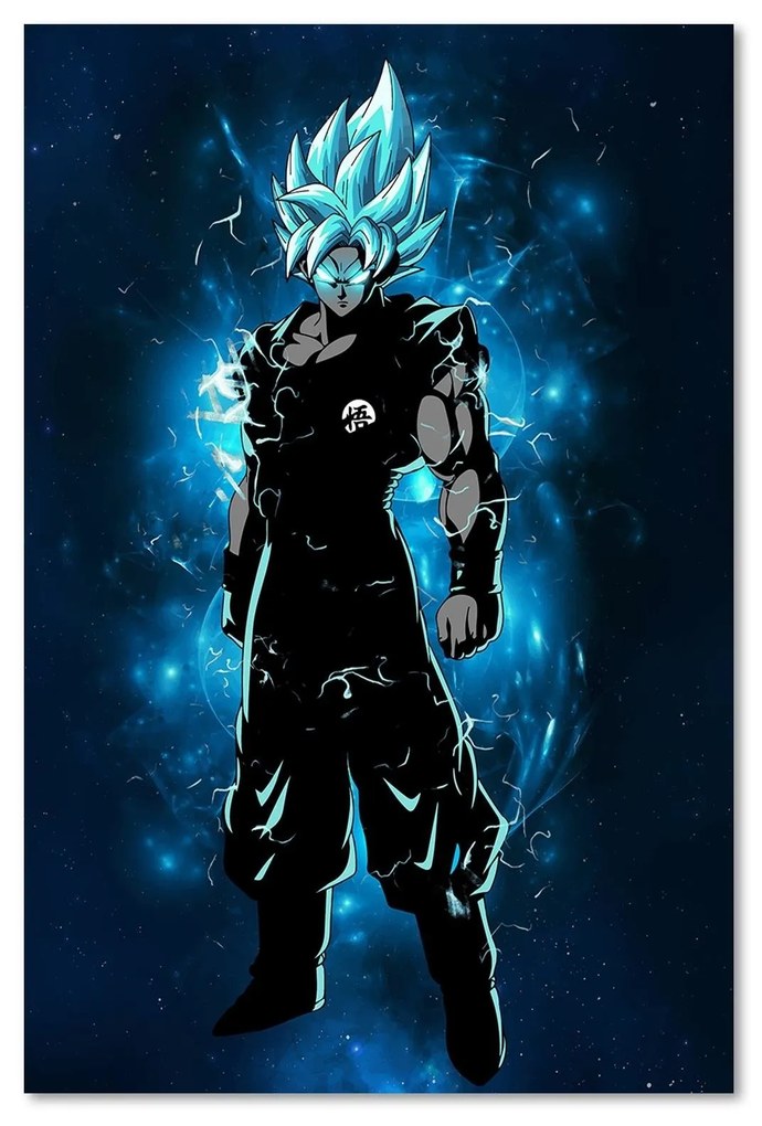 Gario Obraz na plátne Dragon Ball modrá - SyanArt Rozmery: 60 x 90 cm