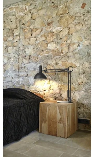 DFTP by Nordlux - Stolná lampa ARKI 1xE27/60W/230V čierna