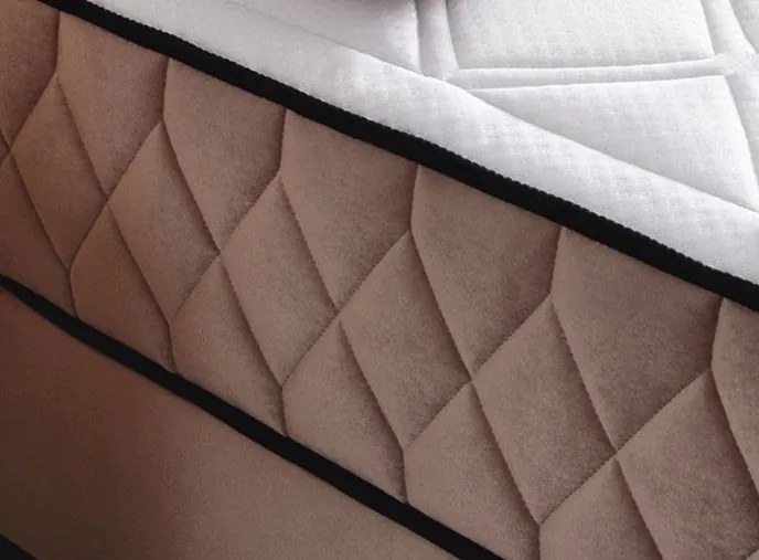 Posteľ Reve 180x200 cm, tmavo ružová látka