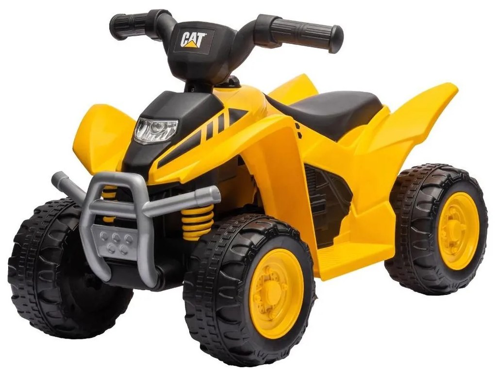 Buddy Toys Elektrická štvorkolka CAT žltá/čierna